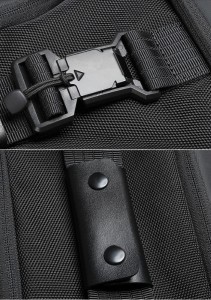 Деловой рюкзак для ноутбука 15.6 дюймов Mark Ryden MR9369 черный фото деталей