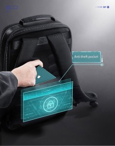 рюкзак для ноутбука 15.6 BOPAI 61-26211 потайной карман антивор