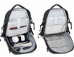 Рюкзак для ноутбука 17" USB OZUKO камуфляж (BL9082)