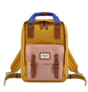 Рюкзак Himawari HM188-L желтый  с розовым