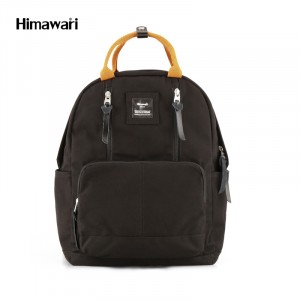 Рюкзак для ноутбука 14 Himawari 186 черный с желтым