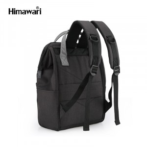 Рюкзак Himawari 2268 черный фото спинки рюкзака