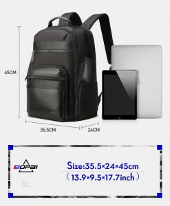 Дорожный рюкзак для ноутбука BOPAI 851-014211 фото с размерами