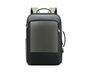 Мужской деловой рюкзак BOPAI 61-07313 темно-зеленый фото спереди