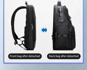 Дорожный рюкзак-трансформер BOPAI 61-17011 черный
