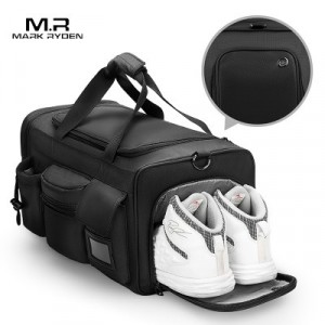 Спортивная сумка Mark Ryden MR8286 черная отсек для обуви