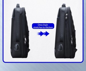 Рюкзак для ноутбука 15.6 с USB BOPAI 61-18811 увеличивается по ширине
