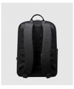 Мужской бизнес рюкзак BOPAI 61-02011 черный фото сзади