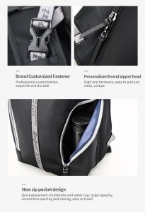 Модный рюкзак для подростков Bopai Life 961-02011 фото детали