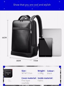 Кожаный мужской рюкзак BOPAI Bopai 61-67011 фото с характеристиками