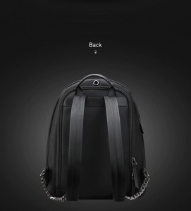 Модный женский рюкзак BOPAI 62-19321 черный спинка рюкзака