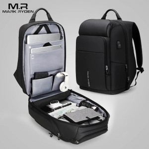 Рюкзак большой для ноутбука 17,3 Mark Ryden MR7080D_00 черный фото отделения
