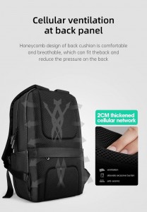 Городской рюкзак для ноутбука Mark Ryden MR9306 дышащая спинка рюкзака