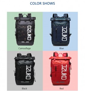 Молодежный модный рюкзак  OZUKO 8020 цвета модели