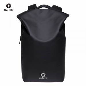 Молодежный рюкзак OZUKO 8961 черный фото спереди