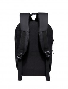 Модный школьный рюкзак OZUKO 8971 черный фото сзади