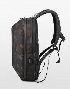 Модный рюкзак для подростков OZUKO 9205 камуфляж фото сбоку