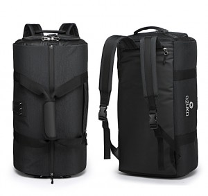 Дорожная сумка для костюма OZUKO 9209 черная фото в разных плоскостях