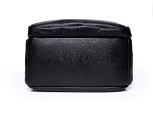 Рюкзак мужской кожаный Kangaroo Droi KS333 черный фото дна