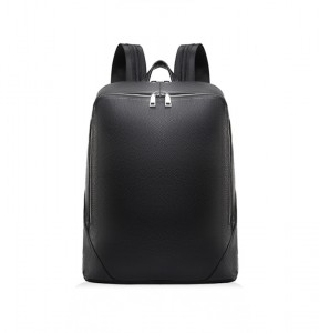 Рюкзак мужской кожаный Kangaroo Droi 68011 черный фото спереди
