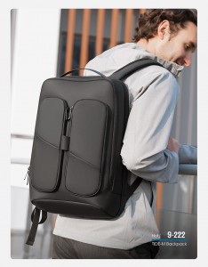 Рюкзак для ноутбука 15.6 Mark Ryden MR9222 черный на модели