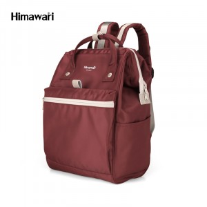 Рюкзак Himawari FSO-002 бордовый фото сбоку