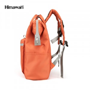 Рюкзак Himawari FSO-002 оранжевый фото сбоку