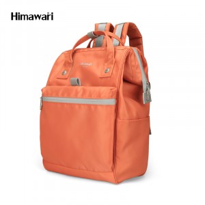 Рюкзак Himawari FSO-002 оранжевый фото вполоборота