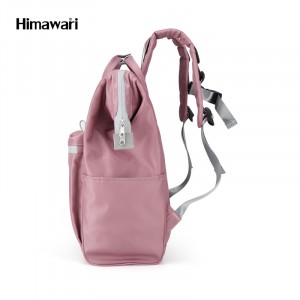 Рюкзак Himawari FSO-002 лиловый фото сбоку