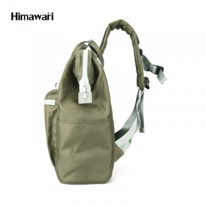 Рюкзак Himawari FSO-002 оливковый хаки фото сбоку