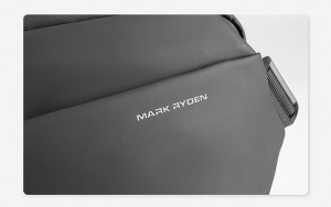 Сумка мужская нагрудная Mark Ryden MR8368 логотип  крупным планом