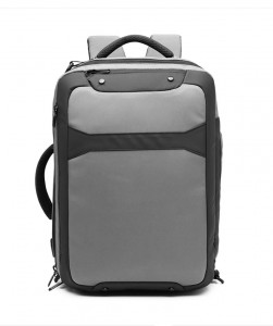 Деловой рюкзак для ноутбука 15,6 Ozuko 9307 серый