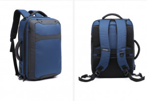 Деловой рюкзак для ноутбука 15,6 Ozuko 9307 синий