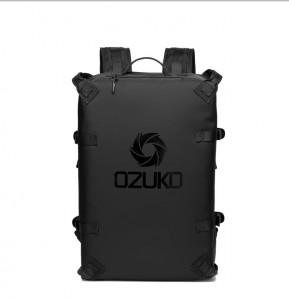 Молодежный рюкзак OZUKO 9235-1 черный фото спереди