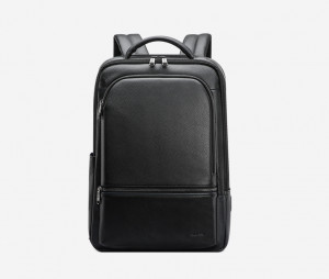 Кожаный рюкзак для ноутбука 15,6 Bopai 61-70111 фото спереди