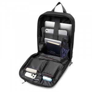 Рюкзак для ноутбука 15,6 Ozuko 9474 фото заполненных отделений и карманов