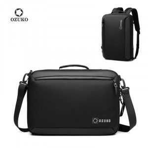 Рюкзак-сумка для ноутбука 15,6 Ozuko 9490 черный