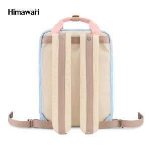Рюкзак Himawari HM188L-38 светло-голубой с розовым фото сзади
