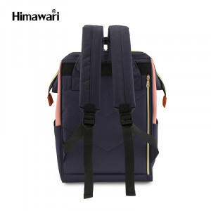 Рюкзак Himawari 9001 синий с розовым фото сзади