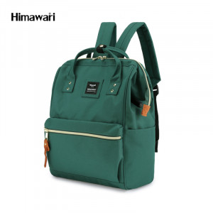 Рюкзак Himawari 9001 зеленый изумруд фото вполоборота