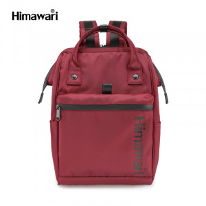 Рюкзак Himawari FSO-001 бордовый фото спереди