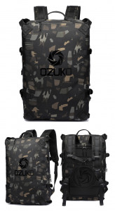 Молодежный рюкзак OZUKO 9235-1 камуфляж фото в разных плоскостях