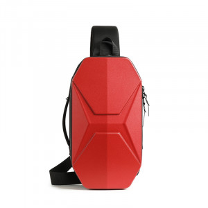 Рюкзак однолямочный OZUKO 9509 красный фото спереди