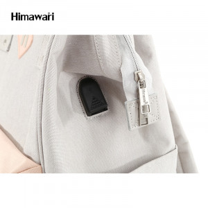 Рюкзак Himawari 9004 фото USB разъема крупным планом
