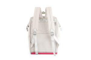 Рюкзак Himawari 9004-01 серый с розовым фото сзади