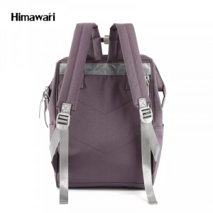 Рюкзак Himawari 1881 фиолетовый фото сзади