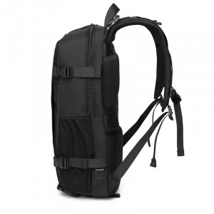 Рюкзак для ноутбука 15,6 Ozuko 9388 черный фото сбоку