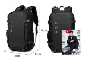 Рюкзак для ноутбука 15,6 Ozuko 9388 черный