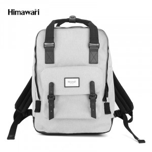 Рюкзак Himawari 1010XL-08 светло-серый фото спереди