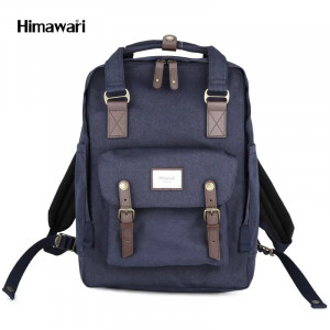 Рюкзак Himawari 1010XL-02 темно-синий фото спереди